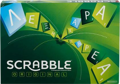 Mattel Επιτραπέζιο Παιχνίδι Scrabble Original Ελληνική Έκδοση για 2-4 Παίκτες 10+ Ετών από το Plus4u