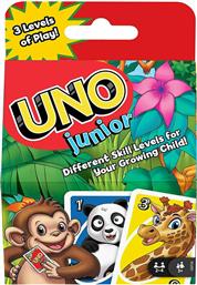 Mattel Επιτραπέζιο Παιχνίδι UNO Junior για 2-4 Παίκτες 3+ Ετών από το Moustakas Toys