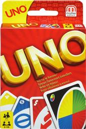 Mattel Επιτραπέζιο Παιχνίδι UNO Κάρτες για 2-10 Παίκτες 7+ Ετών από το Moustakas Toys