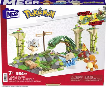 Mattel Τουβλάκια Mega Pokémon Adventure Builder - Forgotten Ruins για 7+ Ετών 464τμχ