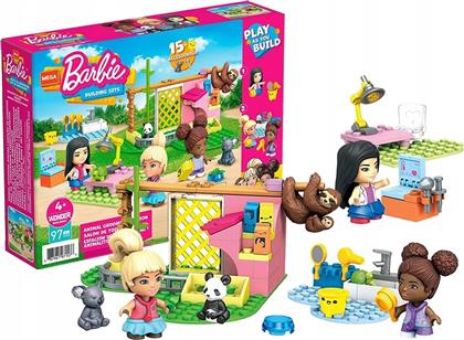 Mega Bloks Τουβλάκια Barbie Ιατρείο για Ζωάκια για 4+ Ετών 97τμχ