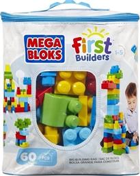 Mega Bloks Τουβλάκια Big Building Bag για 1 - 5 Ετών 60τμχ