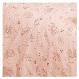 Melinen Βρεφικό Σεντόνι Λίκνου Βαμβακερό Happy Pink 85x110εκ. από το Katoikein