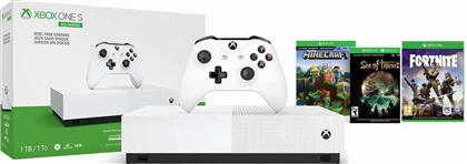 Microsoft Xbox One S All-Digital Edition 1TB & Minecraft & Fortnite & Sea of Thieves από το Public