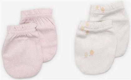 Minene Σετ Παιδικά Γάντια Χούφτες για Νεογέννητο Πολύχρωμα 2τμχ Pink Lemon από το Spitishop