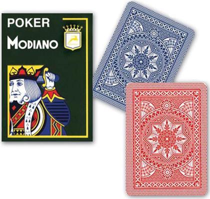 Modiano Cristallo Poker Τράπουλα Πλαστικοποιημένη για Poker Μπλε