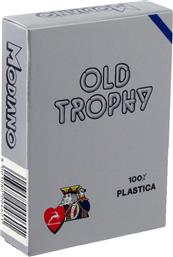Modiano Old Trophy Poker Τράπουλα Πλαστική για Poker Μπλε