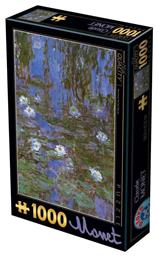 Monet Nympeas Puzzle 2D 1000 Κομμάτια - D Toys από το Plus4u