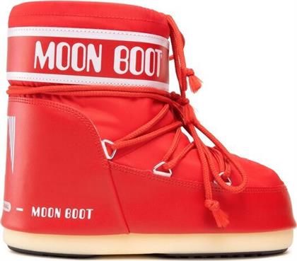 Moon Boot Γυναικείες Μπότες Χιονιού Κόκκινες