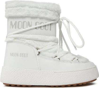Moon Boot Γυναικείες Μπότες με Γούνα Λευκές