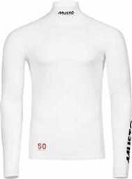 Musto Championship LS Rash Guard Ανδρική Μακρυμάνικη Αντηλιακή Μπλούζα Λευκή από το Plus4u