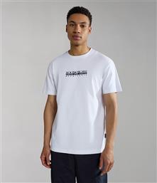 Napapijri Ανδρικό T-shirt Κοντομάνικο Λευκό από το Zakcret Sports