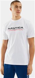 Nautica Ανδρικό T-shirt Μπλε με Λογότυπο