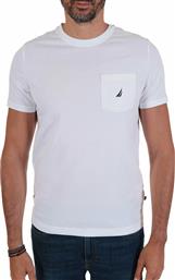 Nautica Ανδρικό T-shirt Κοντομάνικο Λευκό από το Clodist