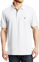 Nautica Performance Ανδρικό T-shirt Κοντομάνικο Polo Λευκό από το Clodist