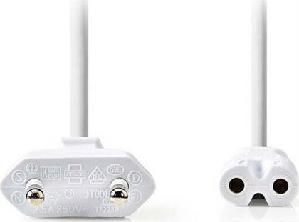 Nedis Euro - C7 female Cable 2m Λευκό (PCGP11040WT20) από το e-shop