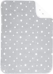 Nef-Nef Κουβέρτα Αγκαλιάς & Λίκνου Stellar Βελουτέ Grey 75x100cm από το Spitishop