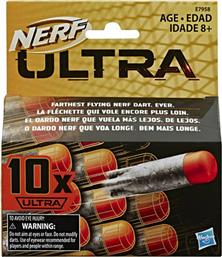 Nerf Σφαίρες 10 Dart Refill Ultra για 8+ Ετών