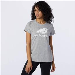 New Balance Γυναικείο Αθλητικό T-shirt Γκρι από το Modivo