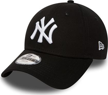 New Era Παιδικό Καπέλο Jockey Υφασμάτινο K MLB 940 League Basic NY Yankees Μαύρο από το MybrandShoes