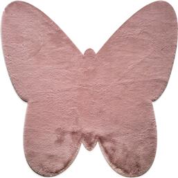 Newplan Παιδικό Χαλί Πεταλούδες 160x160cm Πάχους 30mm JM7 Dark Pink από το Aithrio