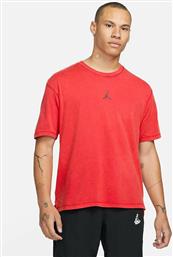 Nike Air Ανδρικό T-shirt Dri-Fit Κόκκινο με Λογότυπο