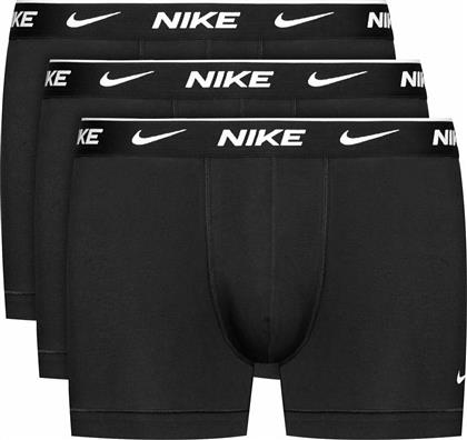 Nike Ανδρικά Μποξεράκια Μαύρα 3Pack