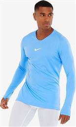 Nike Ανδρική Μπλούζα Dri-Fit Μακρυμάνικη Γαλάζια από το MybrandShoes