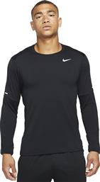 Nike Ανδρική Μπλούζα Dri-Fit Μακρυμάνικη Μαύρη από το E-tennis