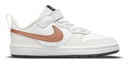 Αθλητικά Παιδικά Παπούτσια Court Borough Low 2 White / Metallic Bronze / Summit White Nike από το Zakcret Sports