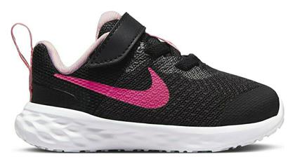 Nike Αθλητικά Παιδικά Παπούτσια Running Revolution 6 Black / Hyper Pink / Pink Foam