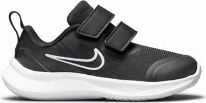 Nike Αθλητικά Παιδικά Παπούτσια Running Star Runner 3 με Σκρατς Black / White από το Spartoo