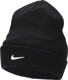 Nike Beanie Unisex Σκούφος Πλεκτός σε Μαύρο χρώμα από το Outletcenter