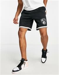 Nike Brooklyn Nets Icon Αθλητική Ανδρική Βερμούδα Dri-Fit Μαύρη