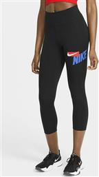 Nike Dri-Fit One Running Γυναικείο Capri Κολάν Μαύρο