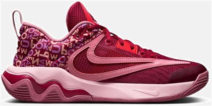 Nike Giannis Immortality 3 Χαμηλά Μπασκετικά Παπούτσια Noble Red / Desert Berry / Medium Soft Pink / Ice Peach από το Zakcret Sports