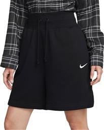 Nike Γυναικεία Υφασμάτινη Βερμούδα σε Μαύρο χρώμα