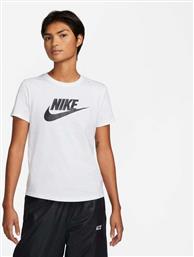 Nike Γυναικείο Αθλητικό T-shirt Λευκό από το Zakcret Sports
