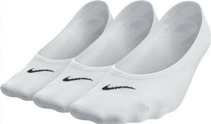Nike Lightweight Αθλητικές Κάλτσες Λευκές 3 Ζεύγη
