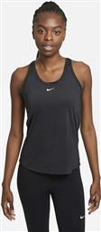 Nike One Γυναικεία Μπλούζα Αμάνικη Μαύρη