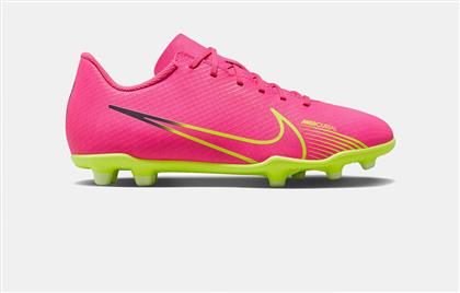 Nike Παιδικά Ποδοσφαιρικά Παπούτσια Mercurial Vapor 15 Club με Τάπες Pink Blast / Volt / Gridiron