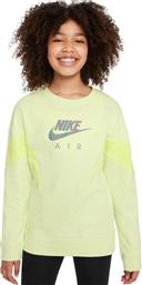 Nike Παιδικό Φούτερ Πράσινο Air