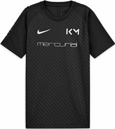 Nike Παιδικό T-shirt για Αγόρι Μαύρο Dri-FIT Kylian Mbappe Soccer από το Cosmos Sport