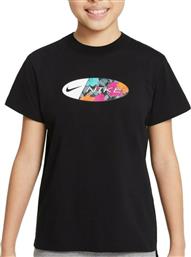 Nike Παιδικό T-shirt Μαύρο από το E-tennis