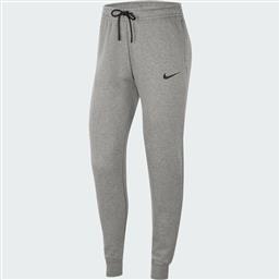 Nike Ψηλόμεσο Παντελόνι Γυναικείας Φόρμας με Λάστιχο Γκρι Fleece