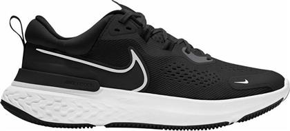 Nike React Miller 2 Ανδρικά Αθλητικά Παπούτσια Running Black / White / Smoke Grey από το Spartoo