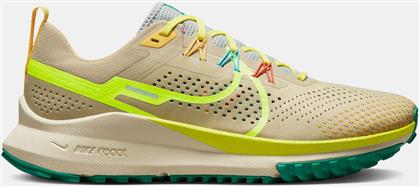 Nike React Pegasus Trail 4 Ανδρικά Αθλητικά Παπούτσια Trail Running Team Gold / Baltic Blue / Stadium Green / Volt από το SportsFactory