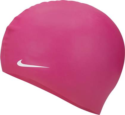 Nike Solid Σκουφάκι Κολύμβησης Ενηλίκων από Σιλικόνη Ροζ από το Outletcenter