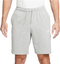 Nike Sportswear Club Fleece Ανδρική Βερμούδα Γκρι από το HallofBrands