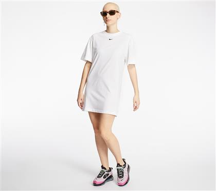 Nike Swoosh Mini Αθλητικό Φόρεμα T-shirt Κοντομάνικο Λευκό από το Zakcret Sports